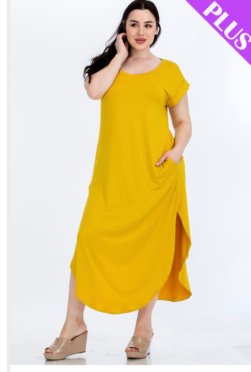 9912 PLUS T-SHIRT DRESS