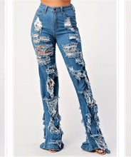 Load image into Gallery viewer, 9912 Peek a Boo Jeans